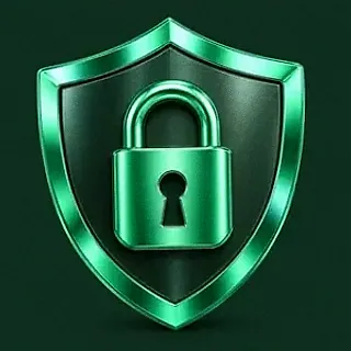 Shield with padlock — Fair Go