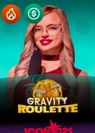 Gravity Roulette live game cover