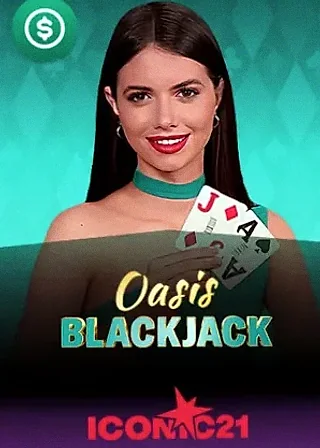 Oasis Blackjack live game cover