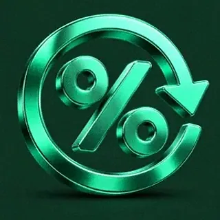 Gold percent symbol — Fair Go