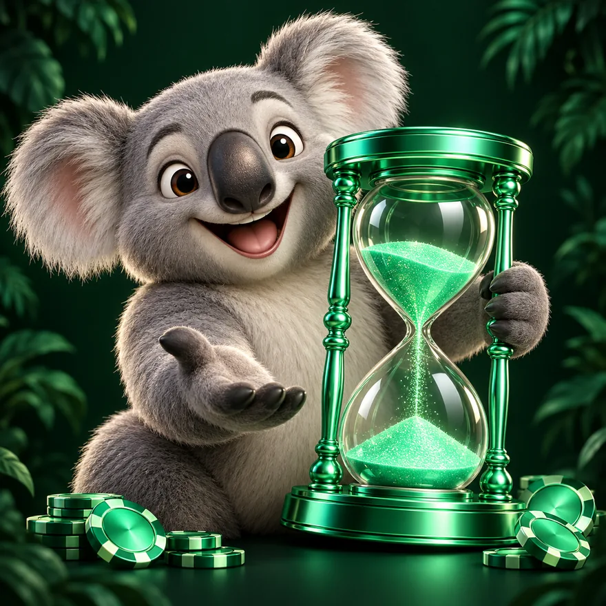 Ornate hourglass — Fair Go