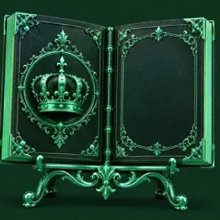 Ornate open book — Fair Go